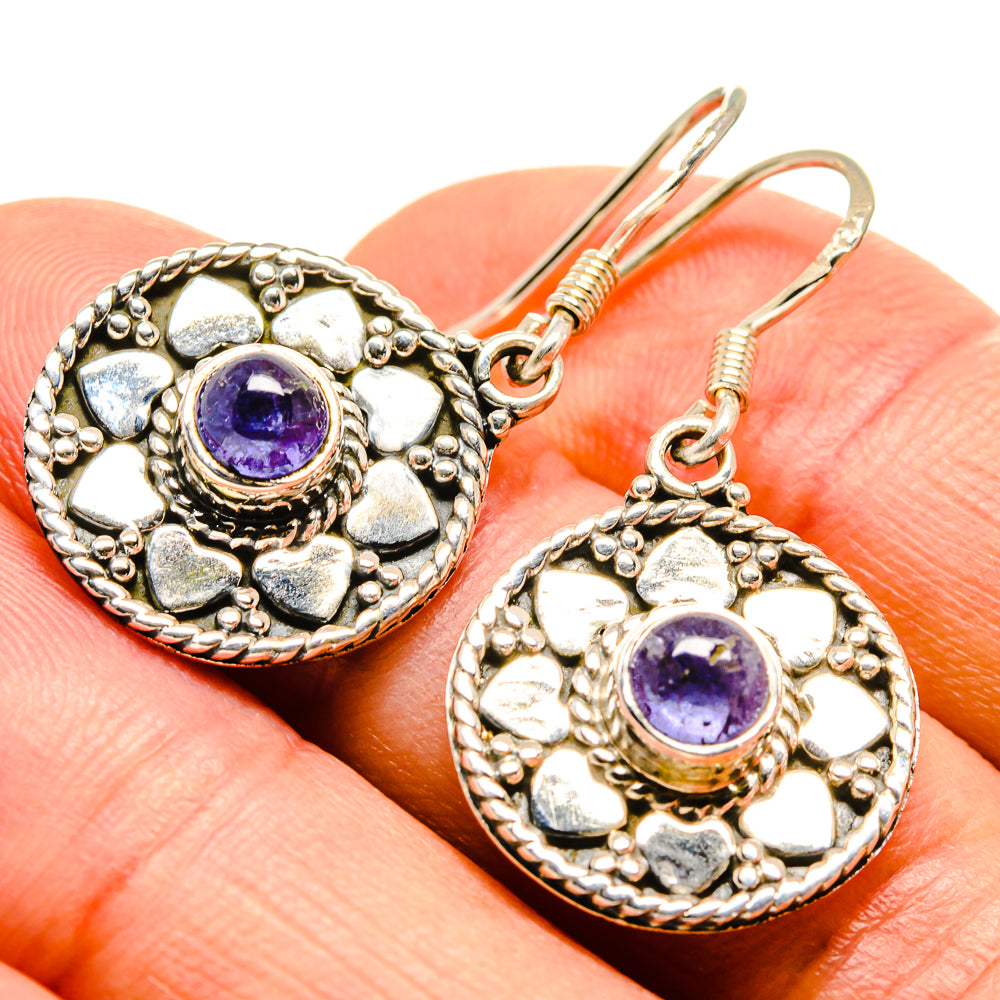 Tanzanite Earrings handcrafted by Ana Silver Co - EARR414627