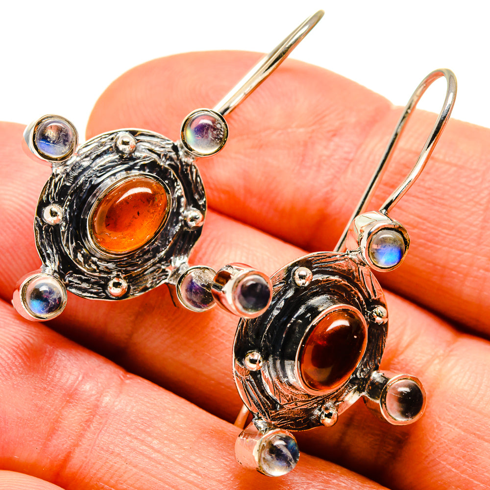 Carnelian Earrings handcrafted by Ana Silver Co - EARR414660