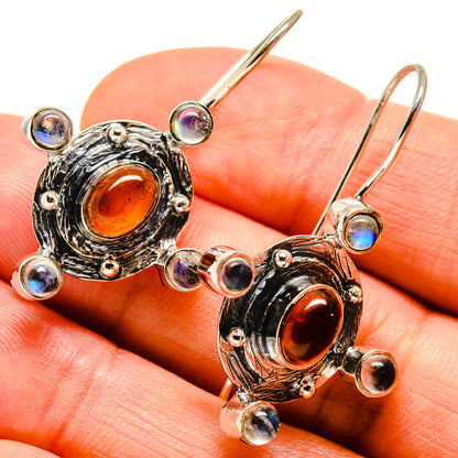 Carnelian Earrings handcrafted by Ana Silver Co - EARR414660