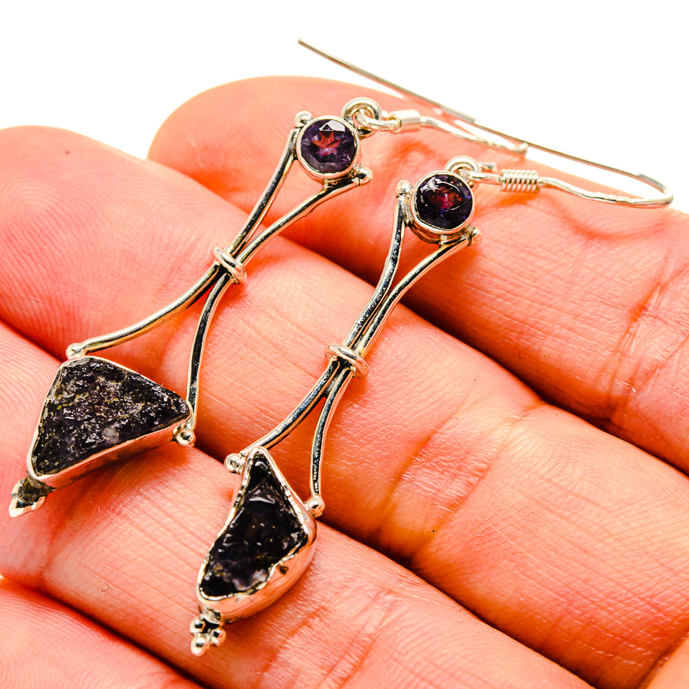Tanzanite Earrings handcrafted by Ana Silver Co - EARR414735