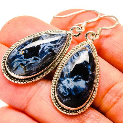 Pietersite Earrings handcrafted by Ana Silver Co - EARR414745