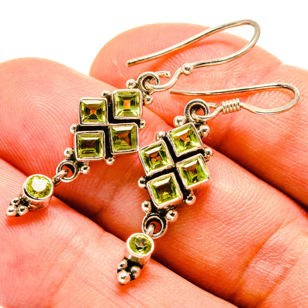 Peridot Earrings handcrafted by Ana Silver Co - EARR414789