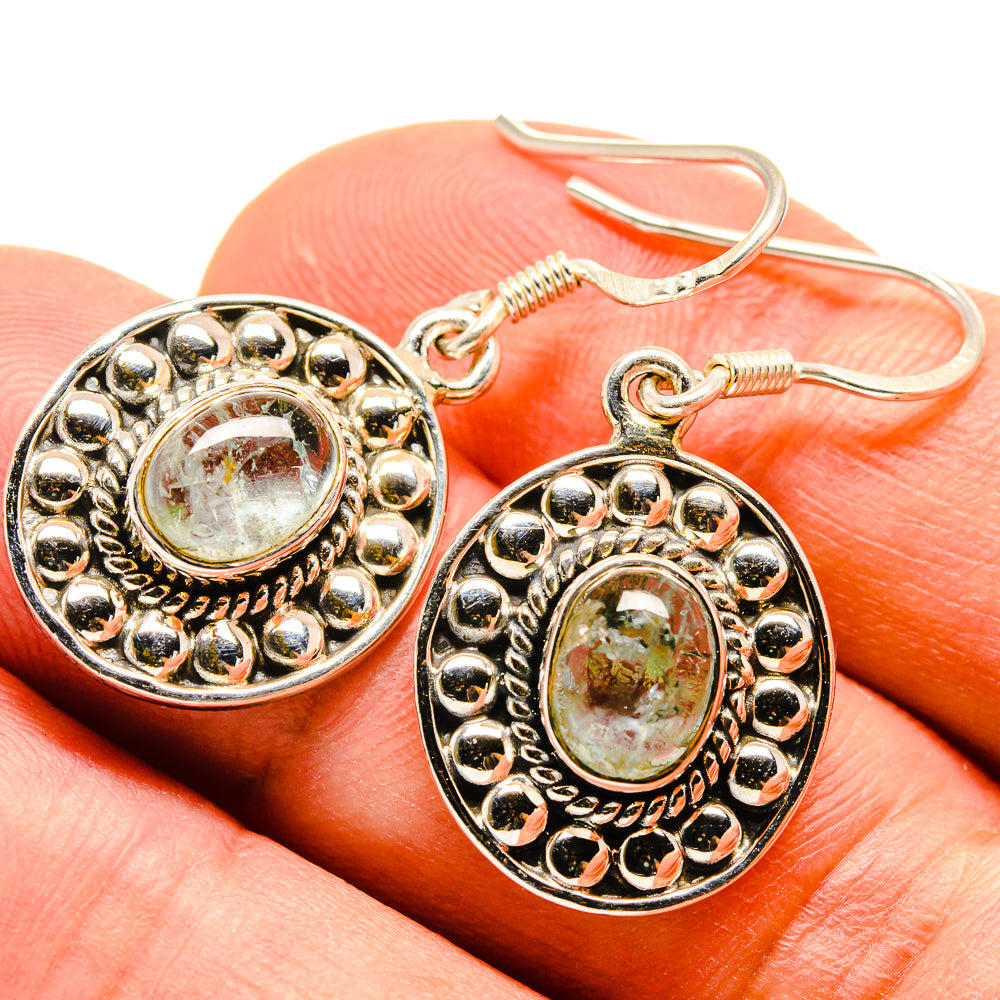 Aquamarine Earrings handcrafted by Ana Silver Co - EARR414791