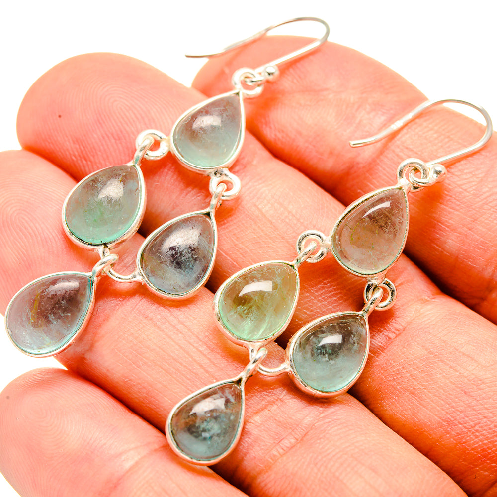 Aquamarine Earrings handcrafted by Ana Silver Co - EARR414818