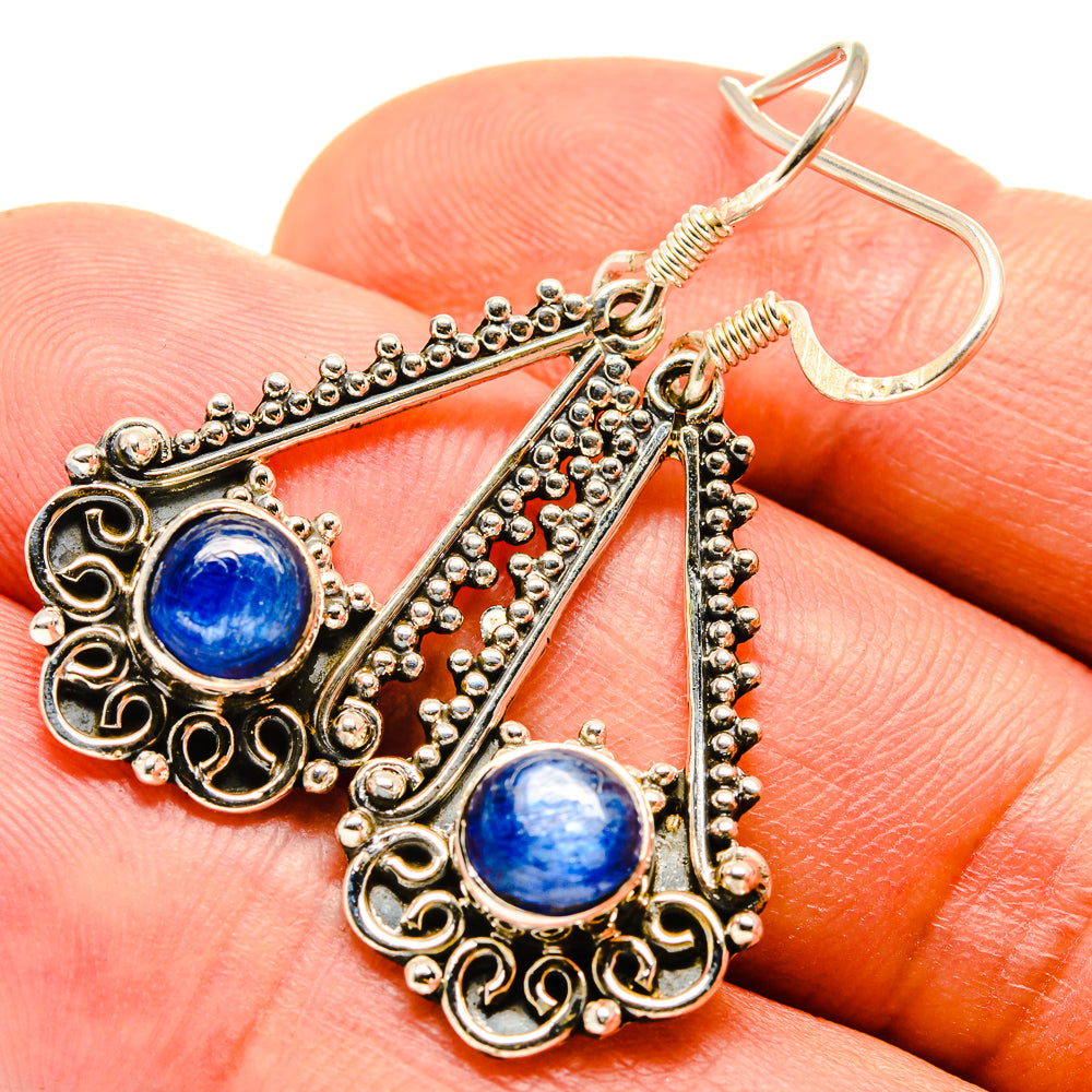 Kyanite Earrings handcrafted by Ana Silver Co - EARR414826