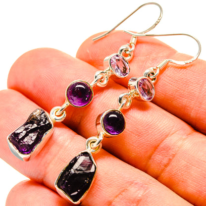 Amethyst Earrings handcrafted by Ana Silver Co - EARR414834