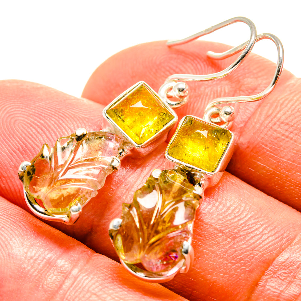 Ametrine Earrings handcrafted by Ana Silver Co - EARR414865