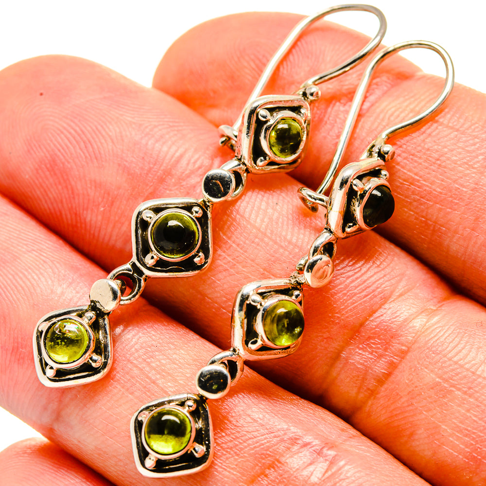 Peridot Earrings handcrafted by Ana Silver Co - EARR414879