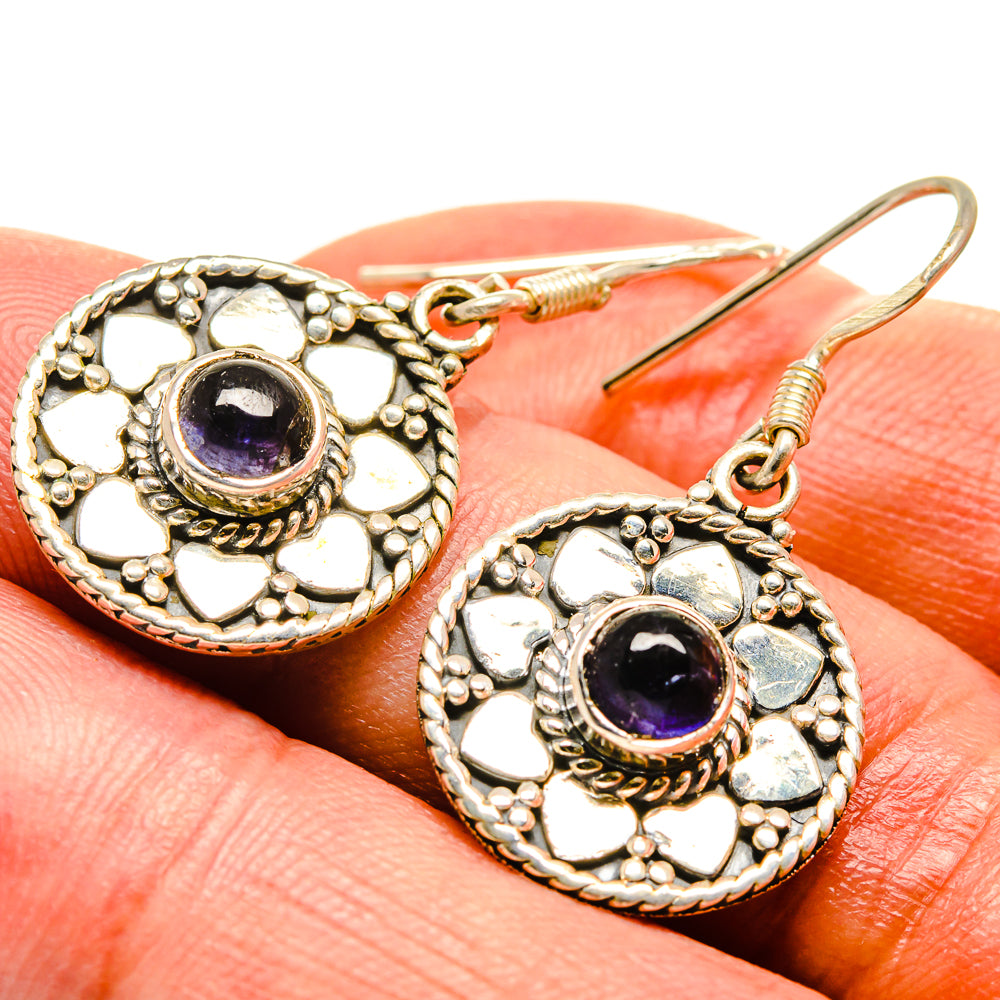 Tanzanite Earrings handcrafted by Ana Silver Co - EARR414889