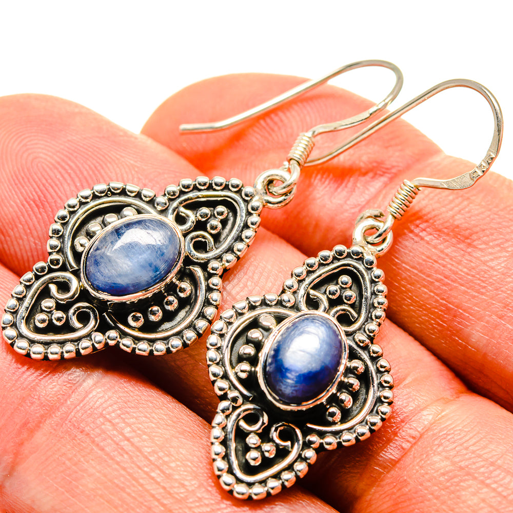 Kyanite Earrings handcrafted by Ana Silver Co - EARR414893