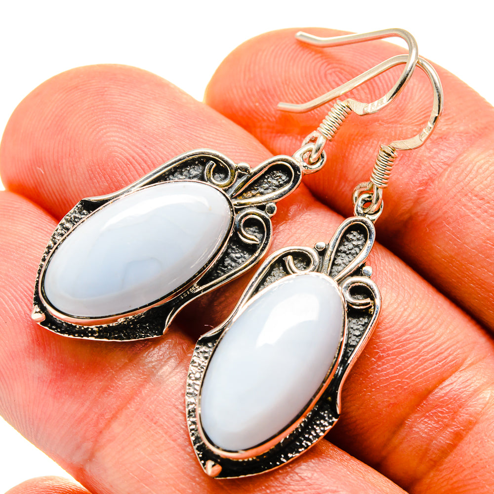 Owyhee Opal Earrings handcrafted by Ana Silver Co - EARR414902