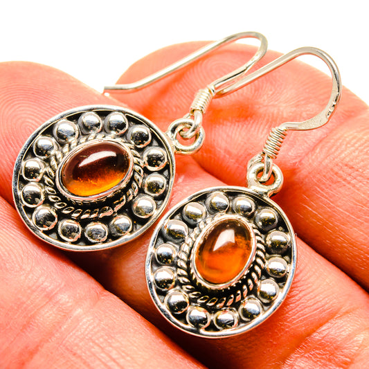 Carnelian Earrings handcrafted by Ana Silver Co - EARR414954