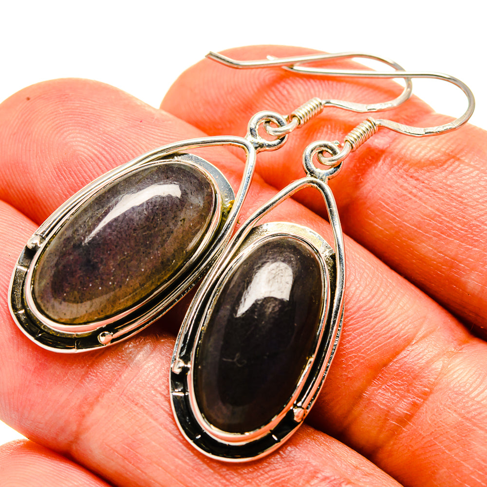 Labradorite Earrings handcrafted by Ana Silver Co - EARR414962