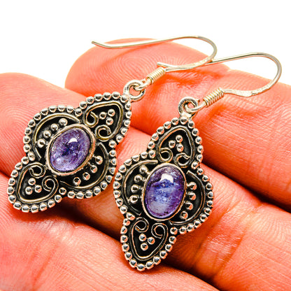 Tanzanite Earrings handcrafted by Ana Silver Co - EARR414968