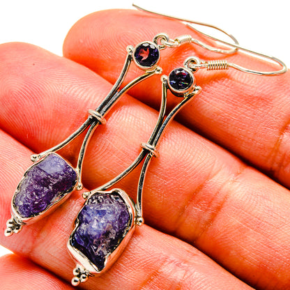 Tanzanite Earrings handcrafted by Ana Silver Co - EARR414981