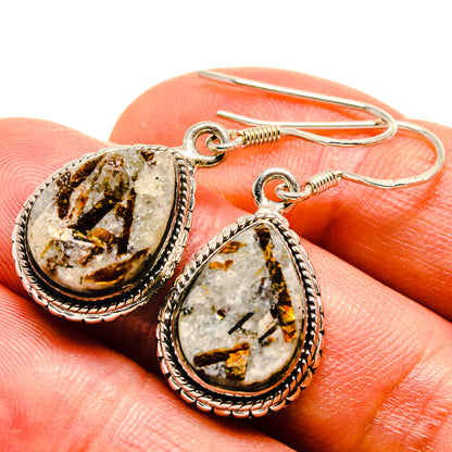Astrophyllite Earrings handcrafted by Ana Silver Co - EARR414983