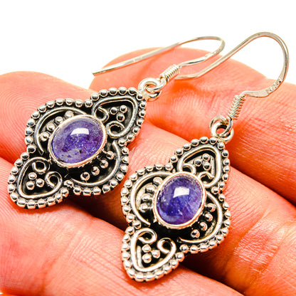 Tanzanite Earrings handcrafted by Ana Silver Co - EARR415002