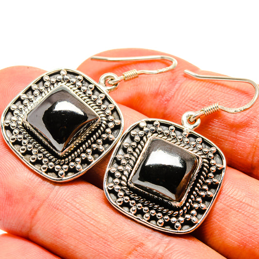 Hematite Earrings handcrafted by Ana Silver Co - EARR415009