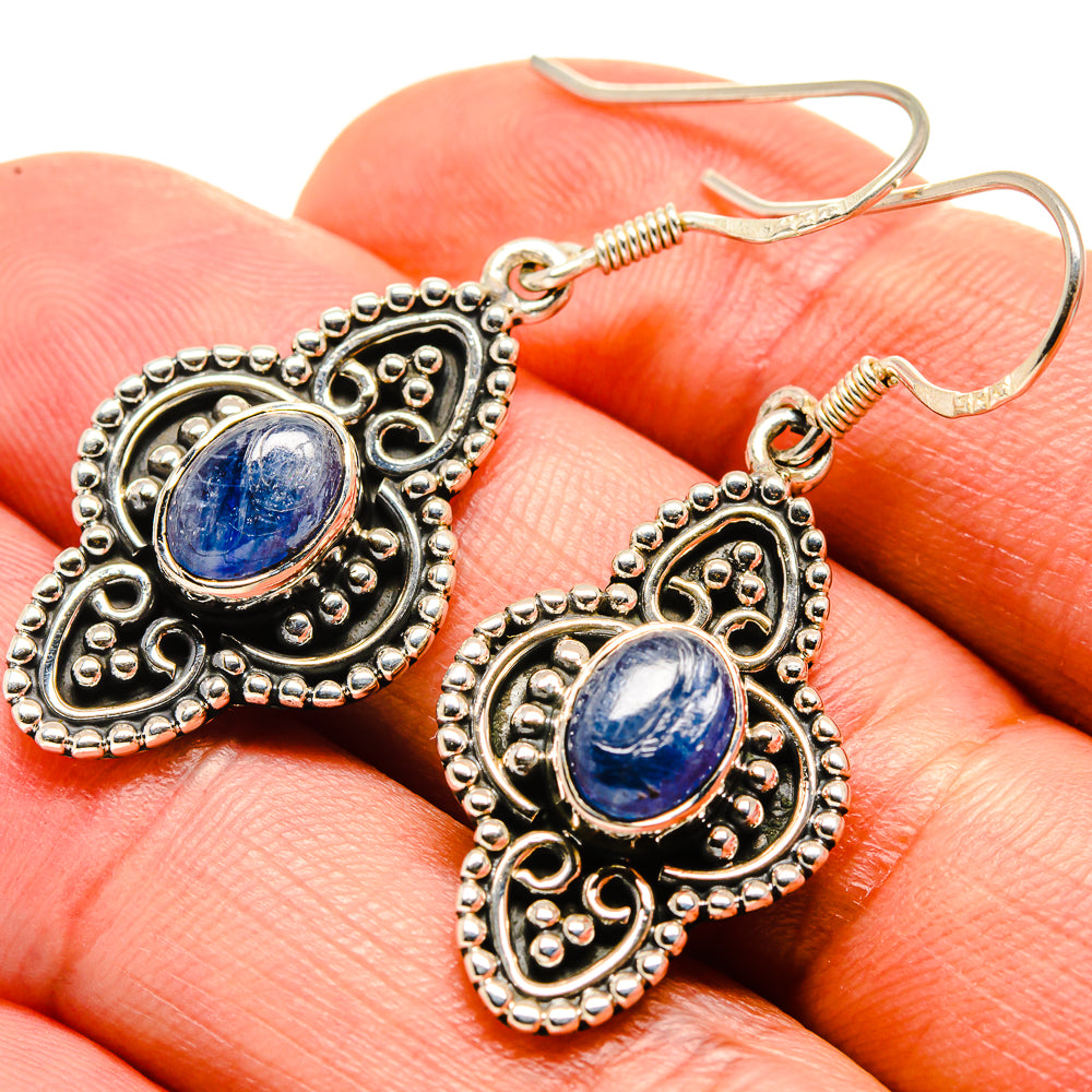 Kyanite Earrings handcrafted by Ana Silver Co - EARR415032