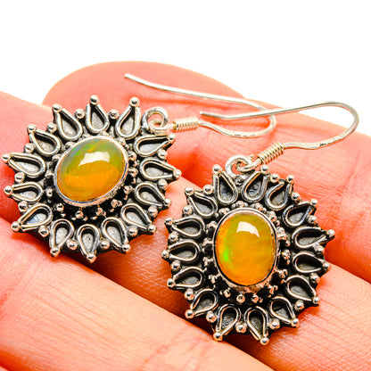 Ethiopian Opal Earrings handcrafted by Ana Silver Co - EARR415052