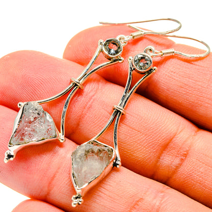 Aquamarine Earrings handcrafted by Ana Silver Co - EARR415100
