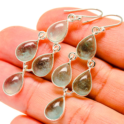 Aquamarine Earrings handcrafted by Ana Silver Co - EARR415101