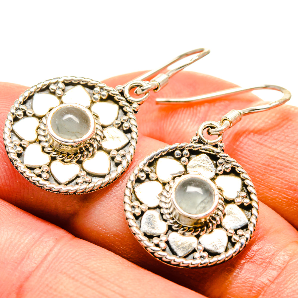 Aquamarine Earrings handcrafted by Ana Silver Co - EARR415111