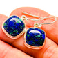 Azurite Earrings handcrafted by Ana Silver Co - EARR415124