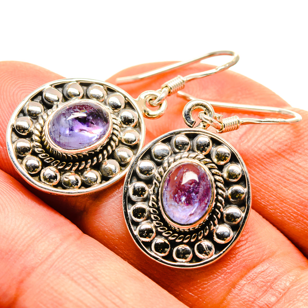 Tanzanite Earrings handcrafted by Ana Silver Co - EARR415136