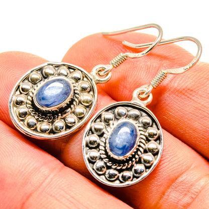Kyanite Earrings handcrafted by Ana Silver Co - EARR415153