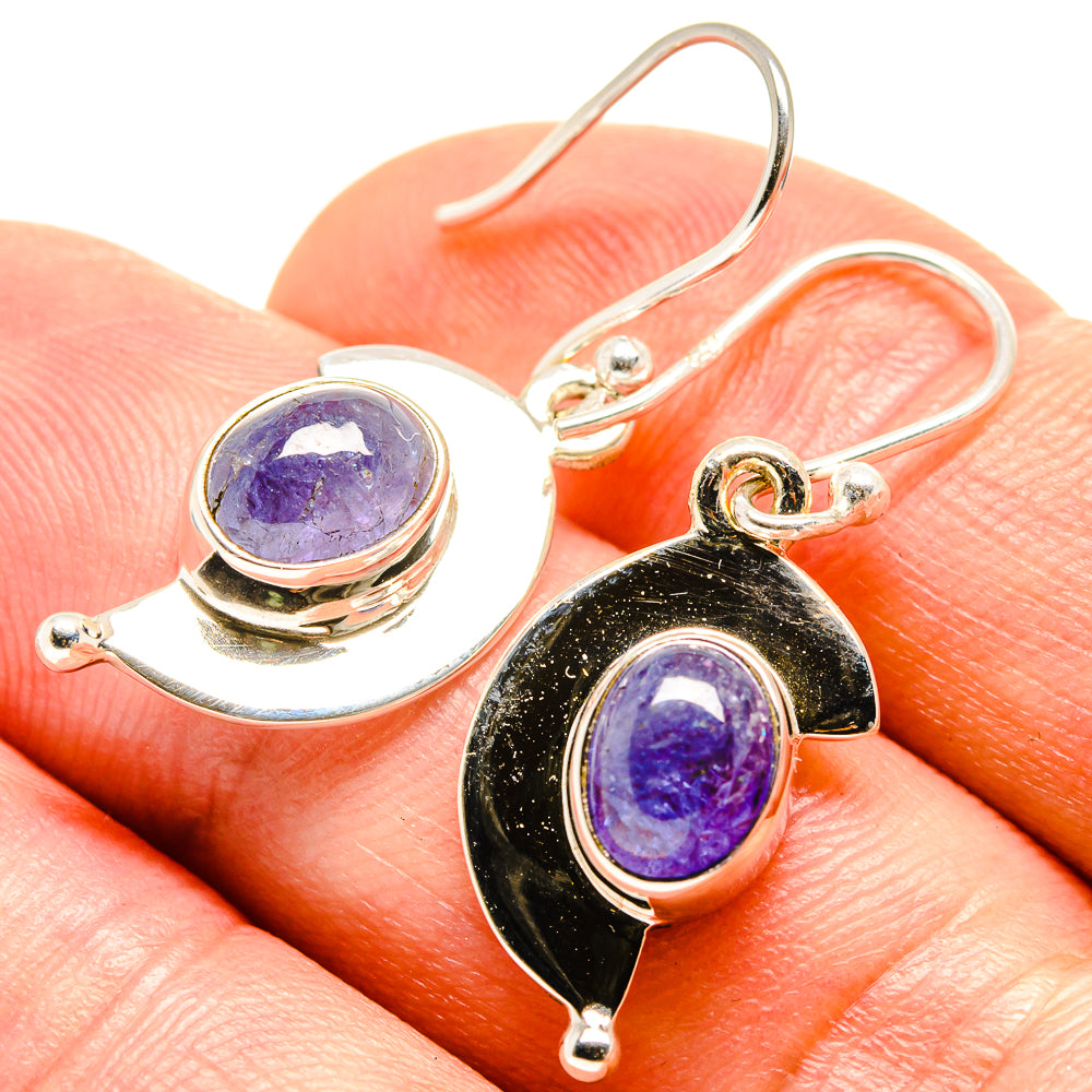 Tanzanite Earrings handcrafted by Ana Silver Co - EARR415166