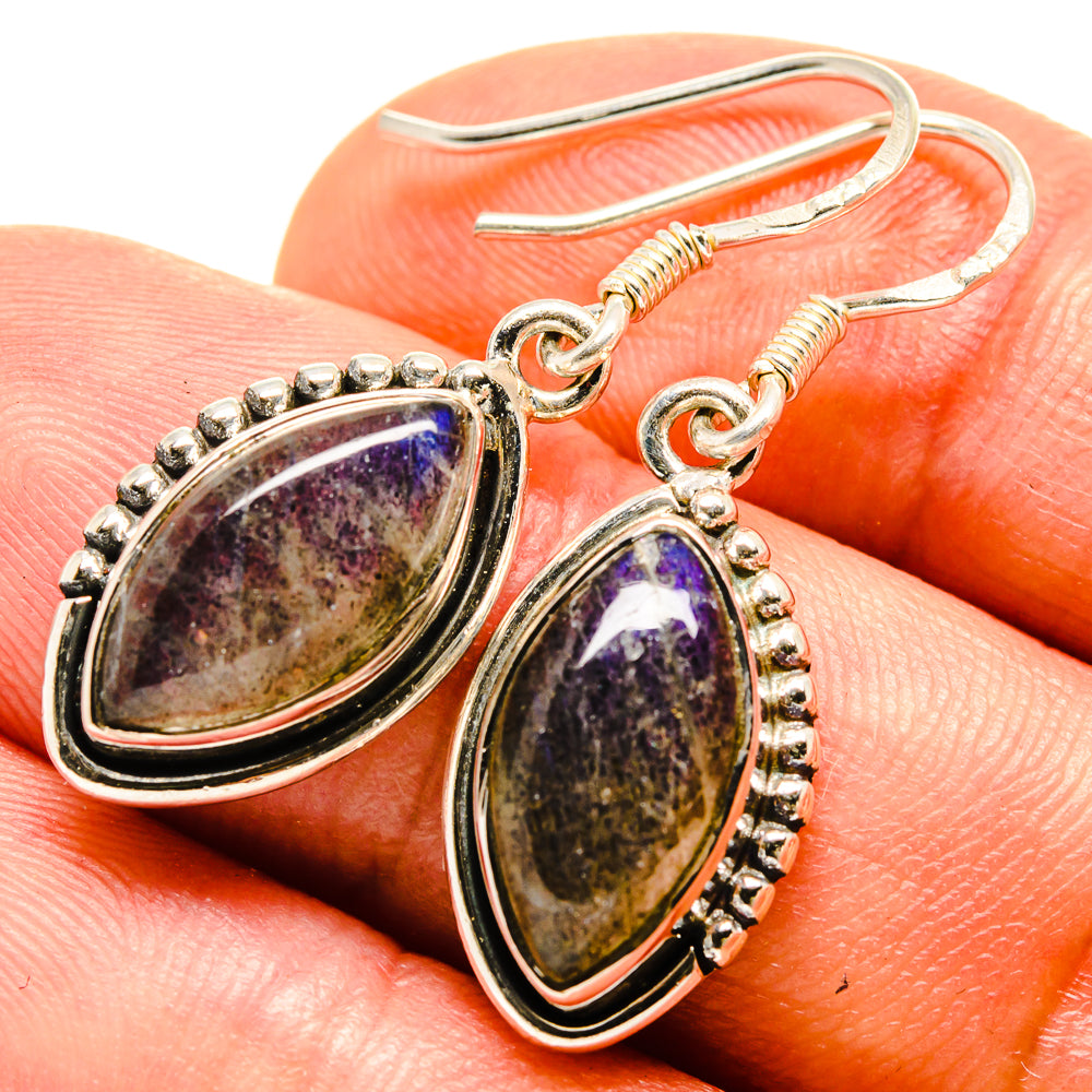 Labradorite Earrings handcrafted by Ana Silver Co - EARR415167