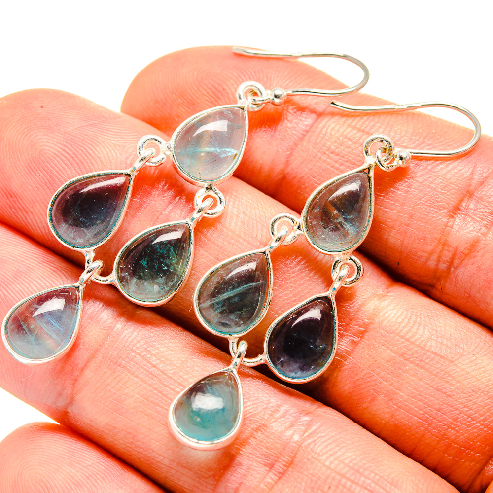 Aquamarine Earrings handcrafted by Ana Silver Co - EARR415172