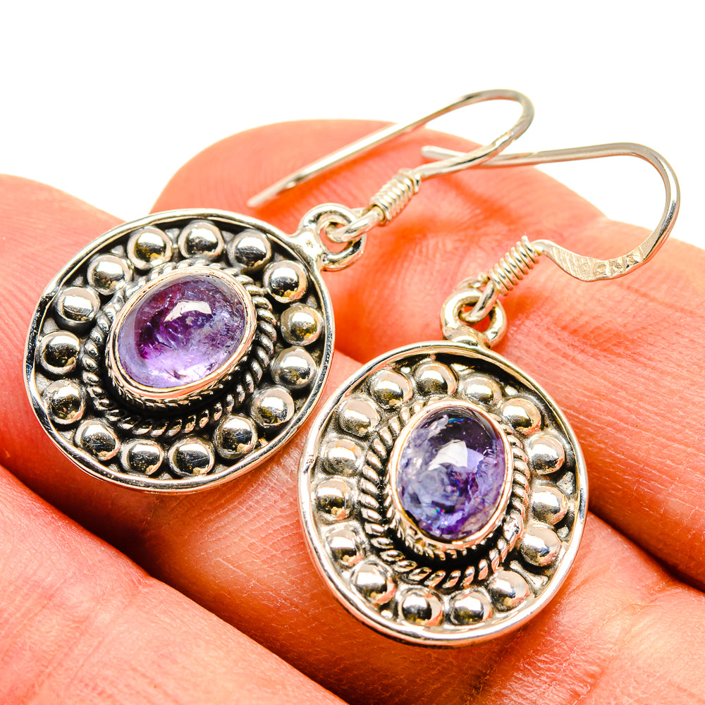 Tanzanite Earrings handcrafted by Ana Silver Co - EARR415187