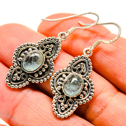 Aquamarine Earrings handcrafted by Ana Silver Co - EARR415197