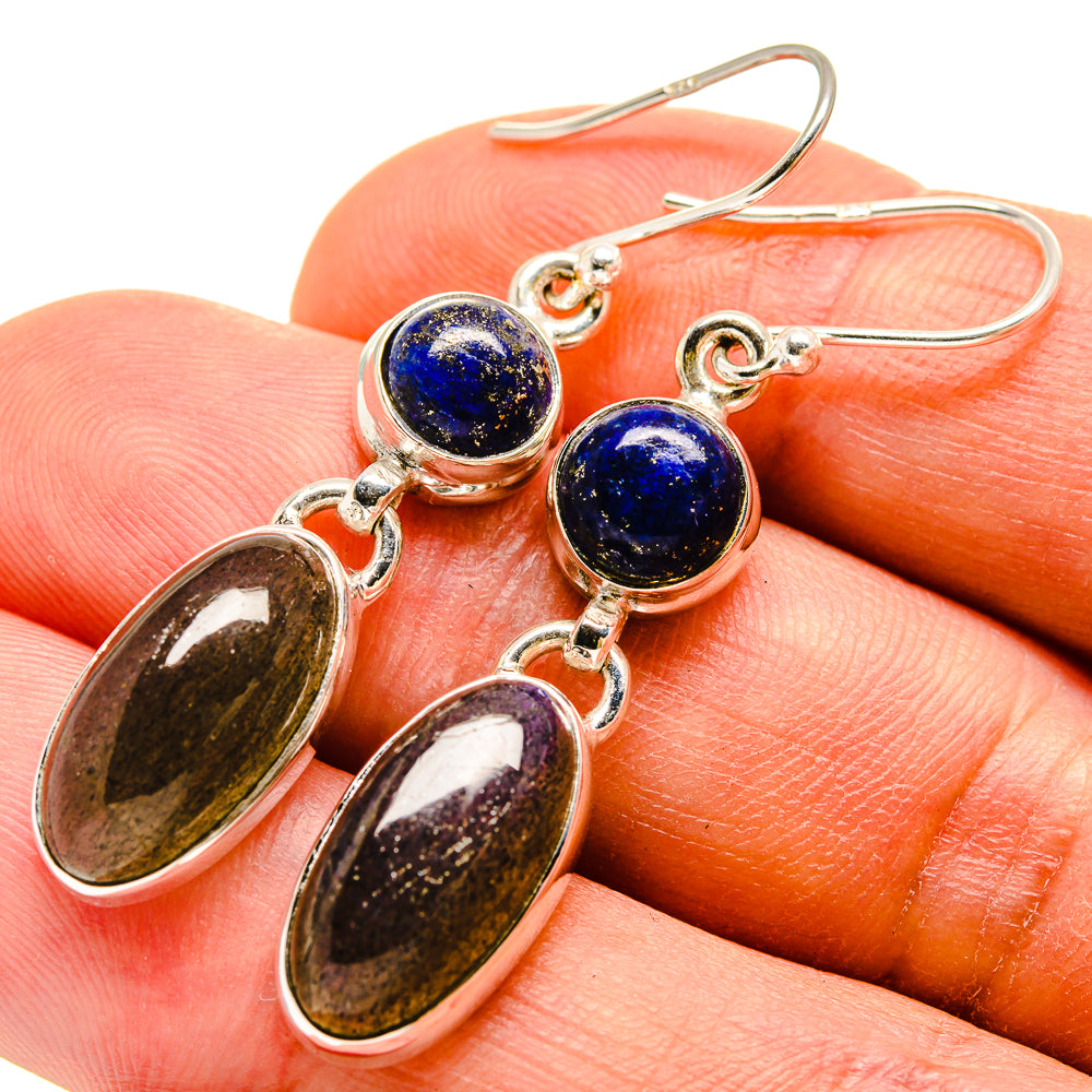 Labradorite Earrings handcrafted by Ana Silver Co - EARR415215