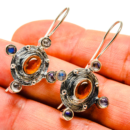 Carnelian Earrings handcrafted by Ana Silver Co - EARR415219