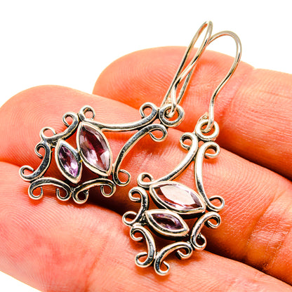 Amethyst Earrings handcrafted by Ana Silver Co - EARR415231