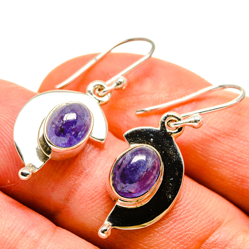 Tanzanite Earrings handcrafted by Ana Silver Co - EARR415235