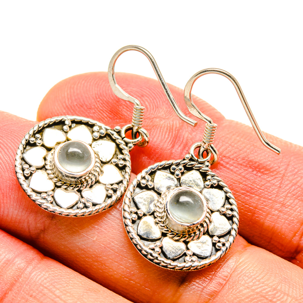 Aquamarine Earrings handcrafted by Ana Silver Co - EARR415264