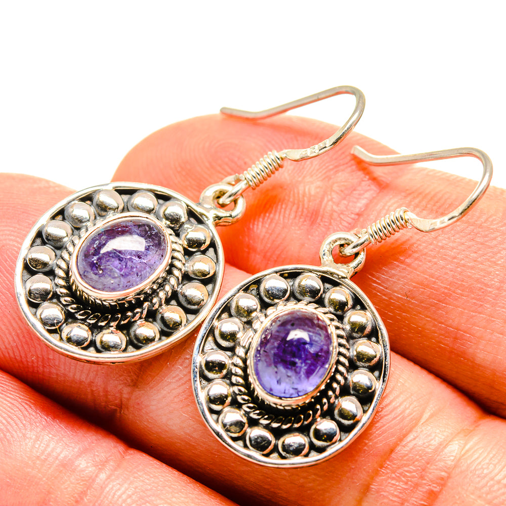 Tanzanite Earrings handcrafted by Ana Silver Co - EARR415280