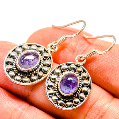 Tanzanite Earrings handcrafted by Ana Silver Co - EARR415280