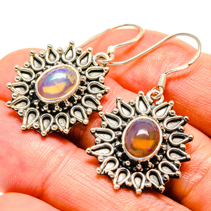 Ethiopian Opal Earrings handcrafted by Ana Silver Co - EARR415282