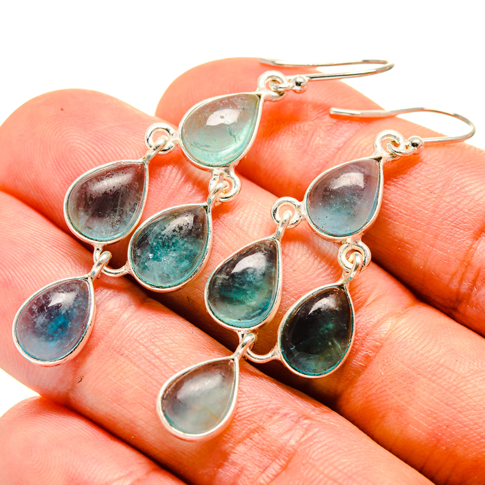 Aquamarine Earrings handcrafted by Ana Silver Co - EARR415311
