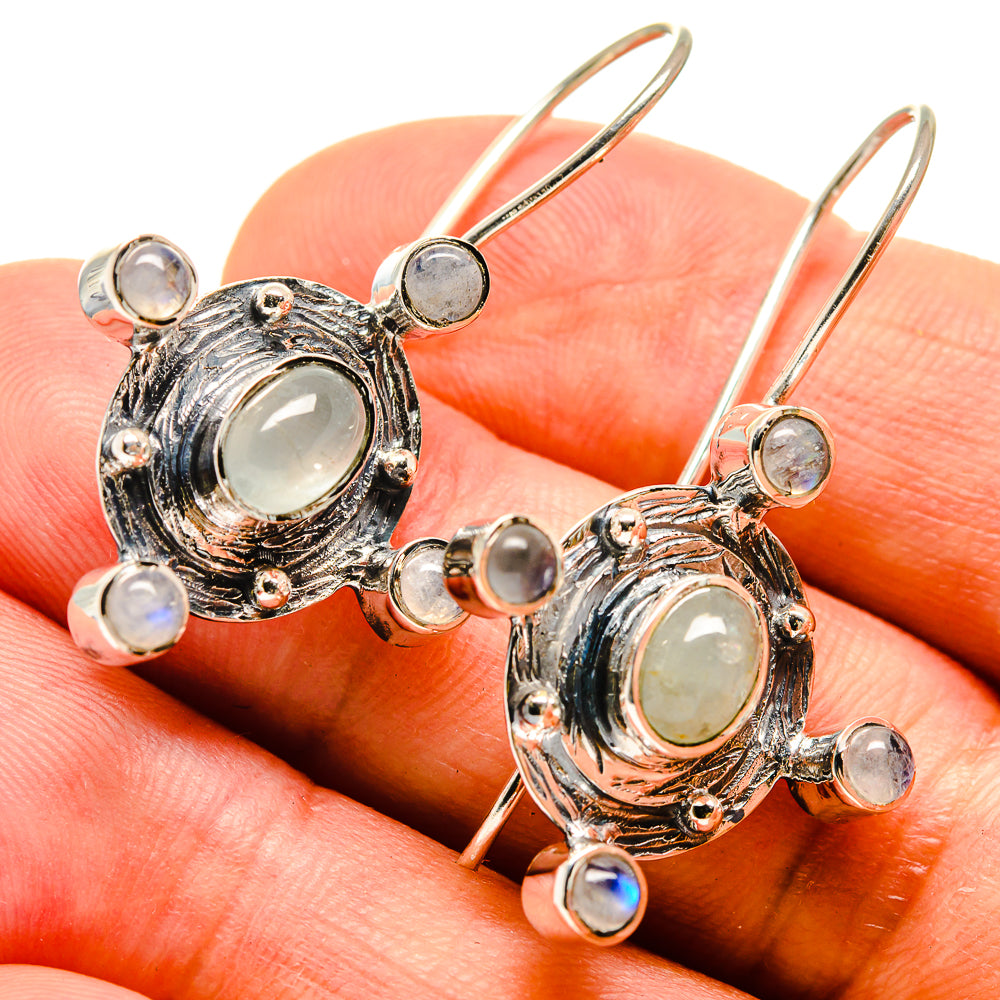 Aquamarine Earrings handcrafted by Ana Silver Co - EARR415367