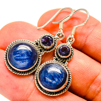 Kyanite Earrings handcrafted by Ana Silver Co - EARR415368