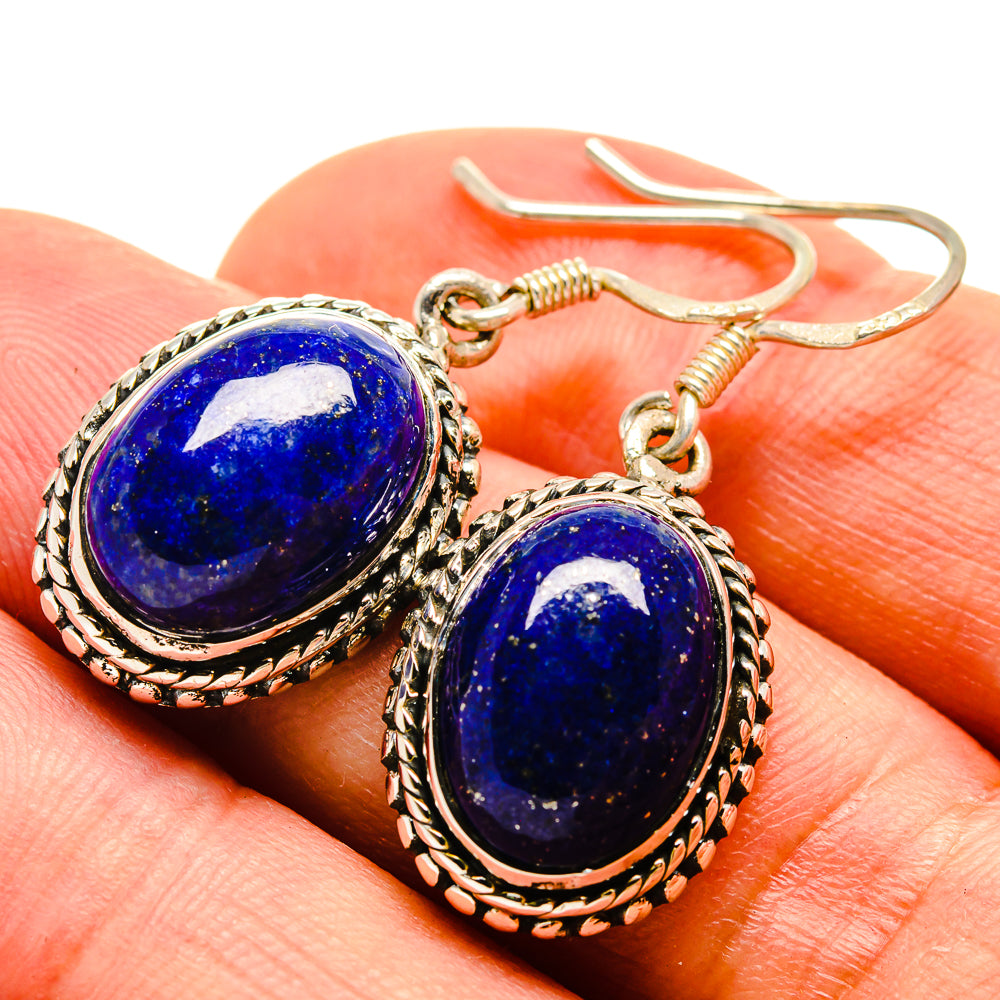 Lapis Lazuli Earrings handcrafted by Ana Silver Co - EARR415369