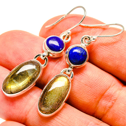 Labradorite Earrings handcrafted by Ana Silver Co - EARR415429