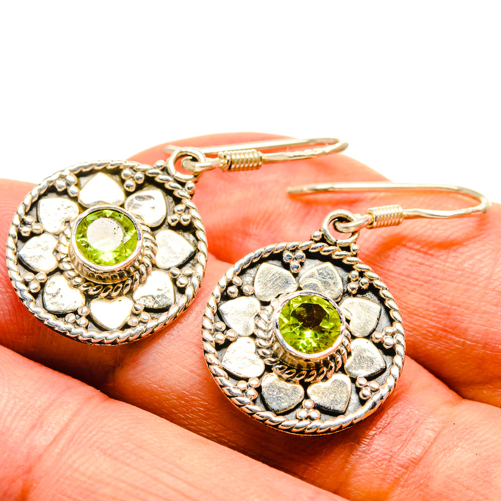 Peridot Earrings handcrafted by Ana Silver Co - EARR415430