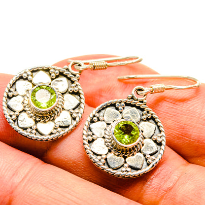 Peridot Earrings handcrafted by Ana Silver Co - EARR415430